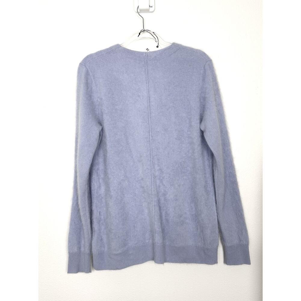 RE/DONE Brushed Cashmere Cardigan Sweater Women’s Small Stone Blue $795 - Picture 3 of 9